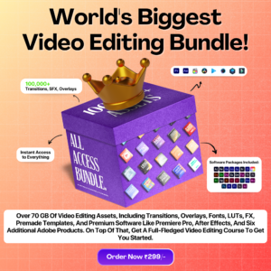 World's Biggest Video Editing Bundle